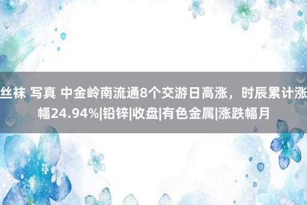 丝袜 写真 中金岭南流通8个交游日高涨，时辰累计涨幅24.94%|铅锌|收盘|有色金属|涨跌幅月